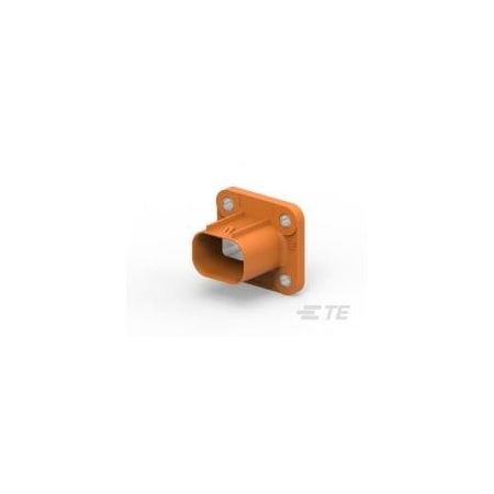 Te Connectivity Board Connector, 4 Contact(S), Male, Straight, Solder Terminal, Locking, Receptacle 1-2103247-1